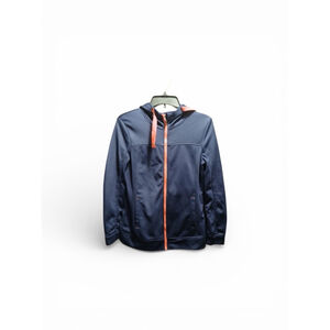 Cascade Sport Women's Blue & Coral Full-Zip Hoodie - Size S - JC455